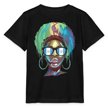 Guatemala - Stanley/Stella MINI CREATOR Kids’ T-Shirt - black - Front - Mikhail (115cm)