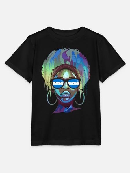 Honduras - Stanley/Stella Kinder T-Shirt MINI CREATOR  - Schwarz