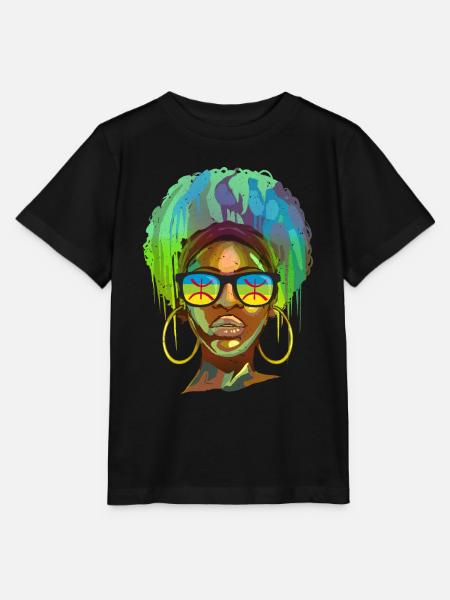 Amazigh - Stanley/Stella Kinder T-Shirt MINI CREATOR  - Schwarz