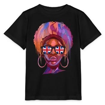 United Kingdom - Stanley/Stella MINI CREATOR Kids’ T-Shirt - black - Front - Mikhail (115cm)
