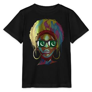 Pakistan - T-shirt bio MINI CREATOR Stanley/Stella Enfant - noir - Devant - Mikhail (115cm)