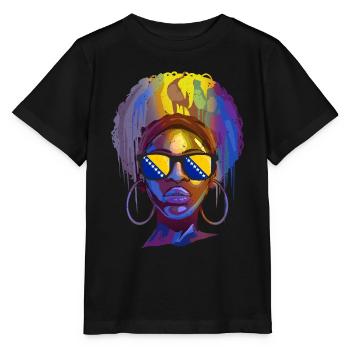 Bosnia and Herzegovina - Stanley/Stella MINI CREATOR Kids’ T-Shirt - black - Front - Mikhail (115cm)