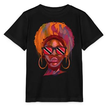 Trinité et Tobago - T-shirt bio MINI CREATOR Stanley/Stella Enfant - noir - Devant - Mikhail (115cm)