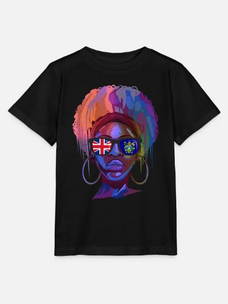Pitcairninseln - Stanley/Stella Kinder T-Shirt MINI CREATOR - Schwarz