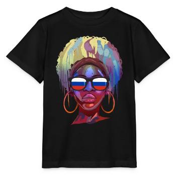 Russia - Stanley/Stella MINI CREATOR Kids’ T-Shirt - black - Front - Mikhail (115cm)