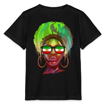 Perse - T-shirt bio MINI CREATOR Stanley/Stella Enfant - noir - Devant - Mikhail (115cm)