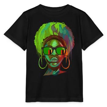 Zambie - T-shirt bio MINI CREATOR Stanley/Stella Enfant - noir - Devant - Mikhail (115cm)