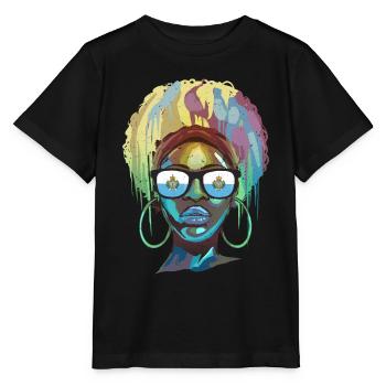 San Marino - Stanley/Stella MINI CREATOR Kids’ T-Shirt - black - Front - Mikhail (115cm)