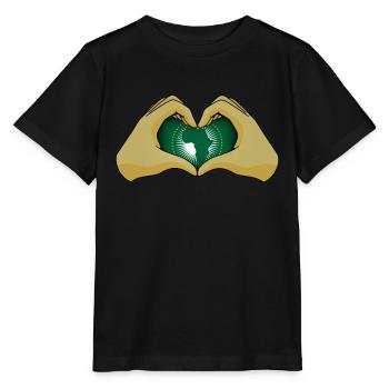 African Union - Stanley/Stella MINI CREATOR Kids’ T-Shirt - black - Front - Mikhail (115cm)
