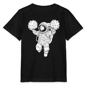 Cheerleader Cheerleading - Stanley/Stella MINI CREATOR Kids’ T-Shirt - black - Front - Mikhail (115cm)