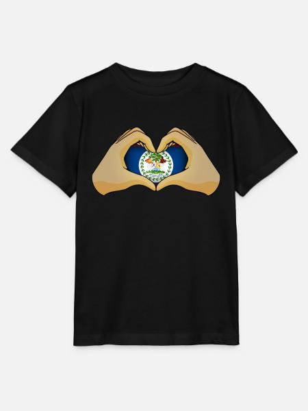 Belize - Stanley/Stella Kinder T-Shirt MINI CREATOR  - Schwarz