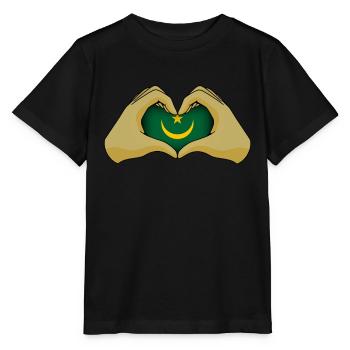 Mauritanie - T-shirt bio MINI CREATOR Stanley/Stella Enfant - noir - Devant - Mikhail (115cm)