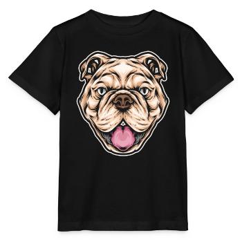 Pitbull Pitbull Interdiction - T-shirt bio MINI CREATOR Stanley/Stella Enfant - noir - Devant - Mikhail (115cm)