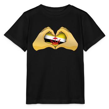 Brunei - T-shirt bio MINI CREATOR Stanley/Stella Enfant - noir - Devant - Mikhail (115cm)