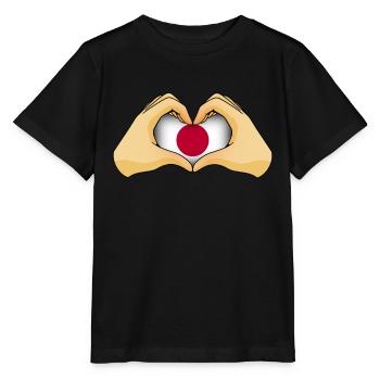 Japan - Stanley/Stella Kinder T-Shirt MINI CREATOR  - Schwarz - Vorne - Mikhail (115cm)
