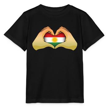 Kurdistan - Stanley/Stella Kinder T-Shirt MINI CREATOR  - Schwarz - Vorne - Mikhail (115cm)