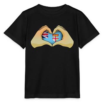 Fiji - Stanley/Stella MINI CREATOR Kids’ T-Shirt - black - Front - Mikhail (115cm)
