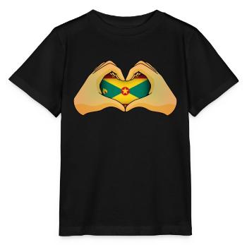 Grenade - T-shirt bio MINI CREATOR Stanley/Stella Enfant - noir - Devant - Mikhail (115cm)