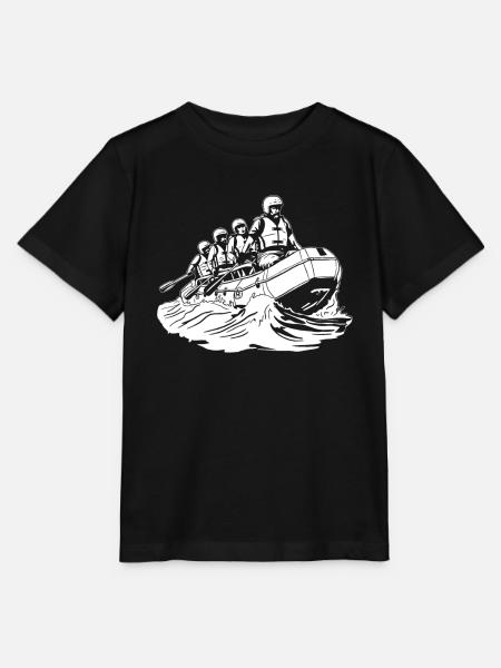 Rafting - Stanley/Stella Kinder T-Shirt MINI CREATOR - Schwarz