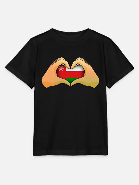 Oman - Stanley/Stella Kinder T-Shirt MINI CREATOR  - Schwarz