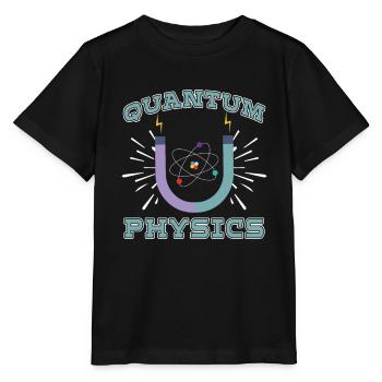 Physique Physiciens Réaction Physique quantique - T-shirt bio MINI CREATOR Stanley/Stella Enfant - noir - Devant - Mikhail (115cm)