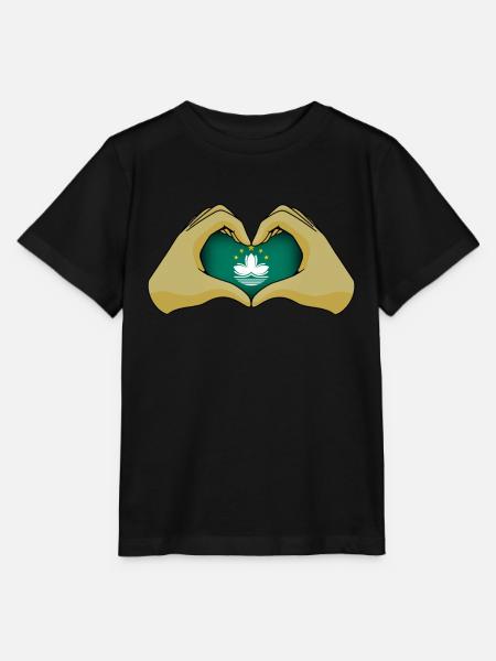 Macau - Stanley/Stella Kinder T-Shirt MINI CREATOR  - Schwarz