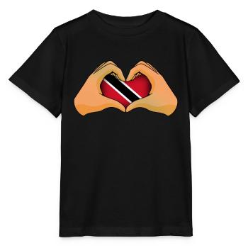 Trinité et Tobago - T-shirt bio MINI CREATOR Stanley/Stella Enfant - noir - Devant - Mikhail (115cm)