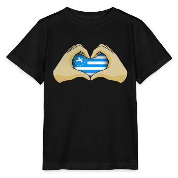 Sud Cameroun - T-shirt bio MINI CREATOR Stanley/Stella Enfant - noir - Devant - Mikhail (115cm)