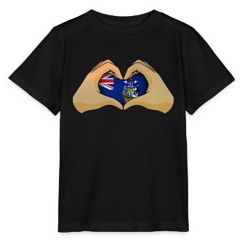 Géorgie du Sud et les îles Sandwich du Sud - T-shirt bio MINI CREATOR Stanley/Stella Enfant - noir - Devant - Mikhail (115cm)
