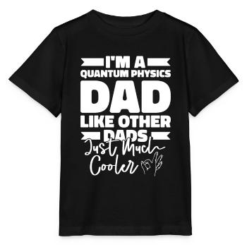 Physique Phyker Père Physique quantique - T-shirt bio MINI CREATOR Stanley/Stella Enfant - noir - Devant - Mikhail (115cm)