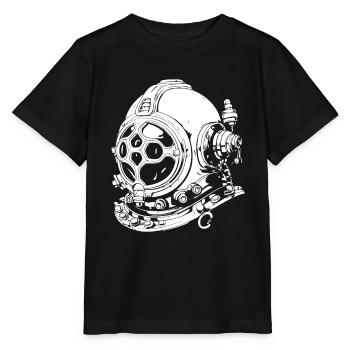 Diving Diver Commercial Diving - Stanley/Stella MINI CREATOR Kids’ T-Shirt - black - Front - Mikhail (115cm)