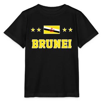 Brunei - T-shirt bio MINI CREATOR Stanley/Stella Enfant - noir - Devant - Mikhail (115cm)