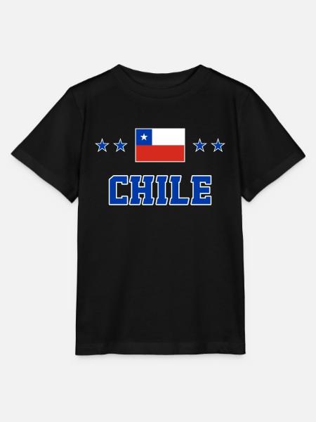Chile - Stanley/Stella Kinder T-Shirt MINI CREATOR  - Schwarz