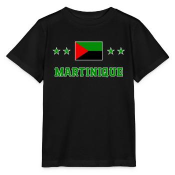 Martinique - Stanley/Stella Kinder T-Shirt MINI CREATOR  - Schwarz - Vorne - Mikhail (115cm)