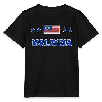 Malaisie - T-shirt bio MINI CREATOR Stanley/Stella Enfant - noir - Devant - Mikhail (115cm)