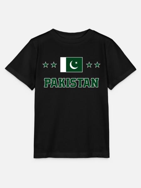 Pakistan - Stanley/Stella Kinder T-Shirt MINI CREATOR - Schwarz