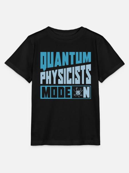 Physik Phyiker Modus An Quantenphysik - Stanley/Stella Kinder T-Shirt MINI CREATOR - Schwarz