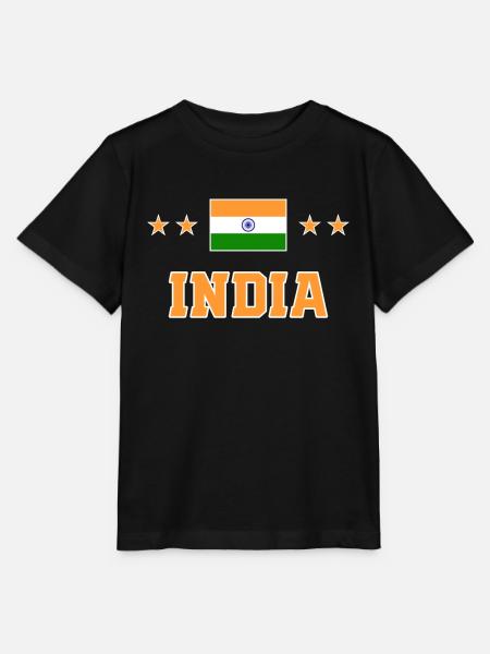 Indien - Stanley/Stella Kinder T-Shirt MINI CREATOR - Schwarz