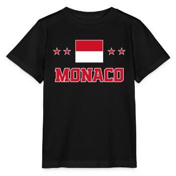 Monaco - T-shirt bio MINI CREATOR Stanley/Stella Enfant - noir - Devant - Mikhail (115cm)