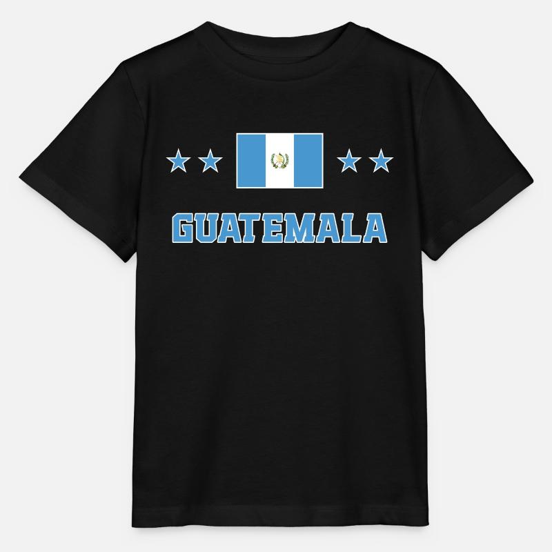 Guatemala - Stanley/Stella Kinder T-Shirt MINI CREATOR - Schwarz