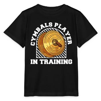Fanfahrenzug Spielmannszug Becken - Stanley/Stella Kinder T-Shirt MINI CREATOR  - Schwarz - Vorne - Mikhail (115cm)