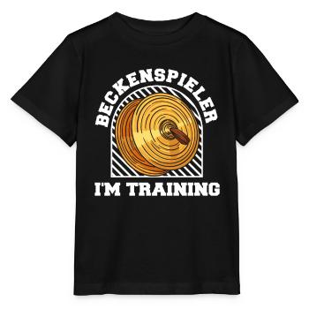 Fanfahrenzug Spielmannszug Becken - Stanley/Stella Kinder T-Shirt MINI CREATOR  - Schwarz - Vorne - Mikhail (115cm)