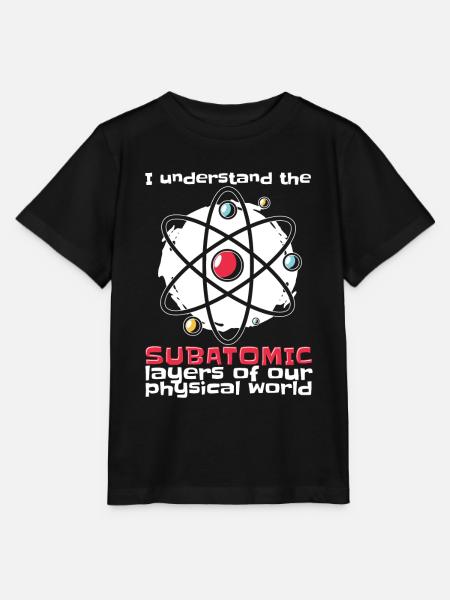 Physik Phyiker Witzig Quantenphysik - Stanley/Stella Kinder T-Shirt MINI CREATOR - Schwarz