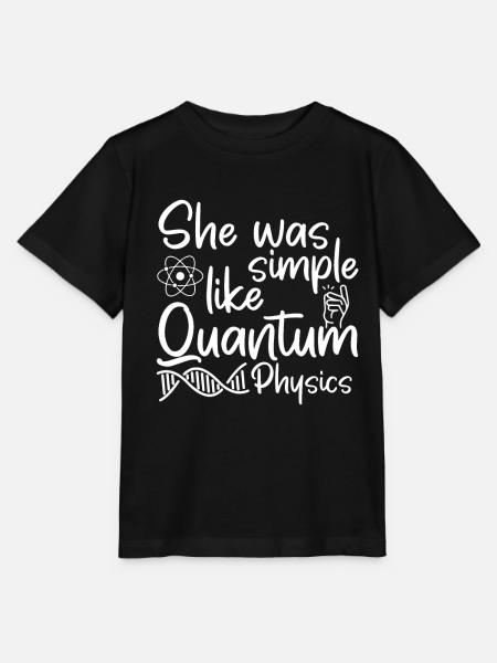 Physik Phyiker Witzig Quantenphysik - Stanley/Stella Kinder T-Shirt MINI CREATOR - Schwarz