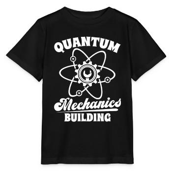 Physics Physics Physics Quantum Physics - Stanley/Stella MINI CREATOR Kids’ T-Shirt - black - Front - Mikhail (115cm)