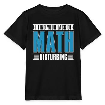 Math Teacher Math Teacher Funny - Stanley/Stella MINI CREATOR Kids’ T-Shirt - black - Front - Mikhail (115cm)