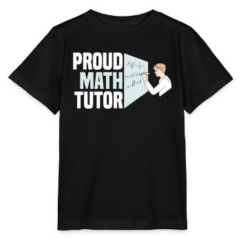 Math Teacher Math Teacher Funny - Stanley/Stella MINI CREATOR Kids’ T-Shirt - black - Front - Mikhail (115cm)