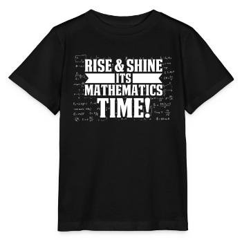 Math Teacher Math Teacher Funny - Stanley/Stella MINI CREATOR Kids’ T-Shirt - black - Front - Mikhail (115cm)