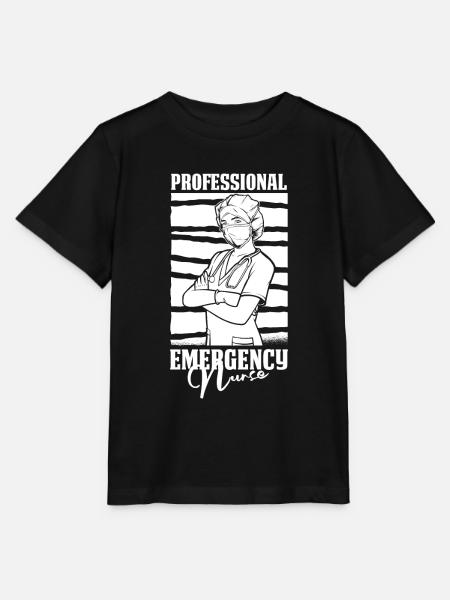 Krankenschwester Fachmann - Stanley/Stella Kinder T-Shirt MINI CREATOR - Schwarz