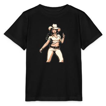 Line Dancing - Stanley/Stella MINI CREATOR Kids’ T-Shirt - black - Front - Mikhail (115cm)